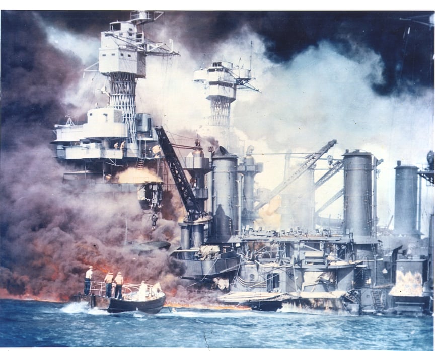 Photograph of Pearl Harbor