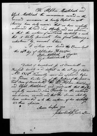 Revolutionary War Pension and Bounty Land Warrant Application File S. 20,784, Nero Hawley, Conn.
