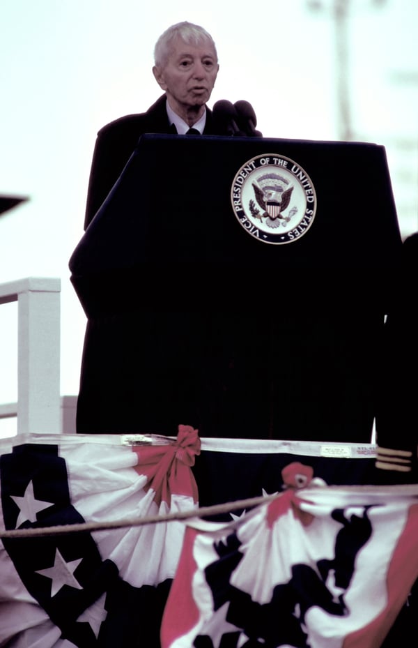 ADM Hyman G. Rickover, deputy assistant secretary for naval reactors, Department of Energy