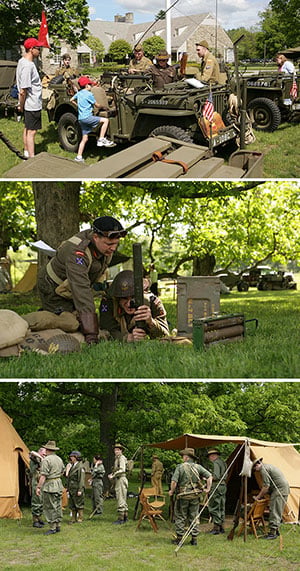 World War II display