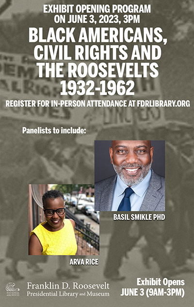 Civil Rights Exhibit Opening Panel Poster