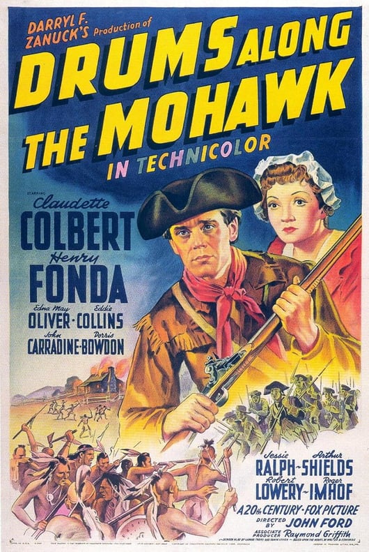 Drums Along the Mohawk movie poster