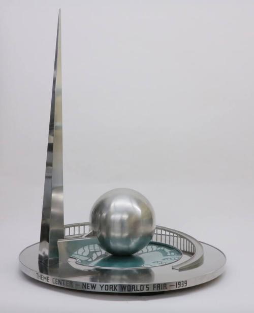 Trylon and Perisphere Model