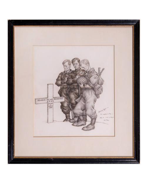 Tribute to FDR after his death