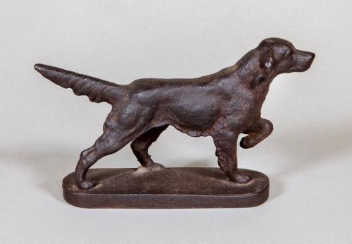 FDR owned dog statue