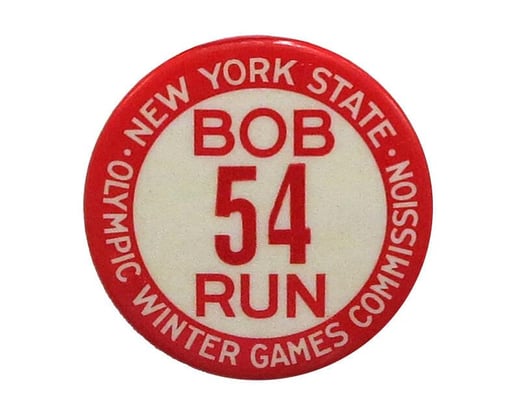 Eleanor Roosevelt's Olympic Bobsled Button