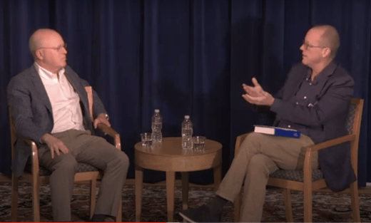 Director Bill Harris and author Cliff Sloan