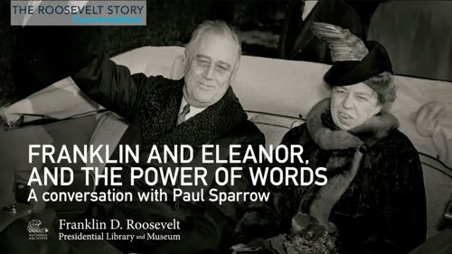 Franklin and Eleanor and the Power of Words