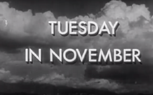 FDR Tuesday in November