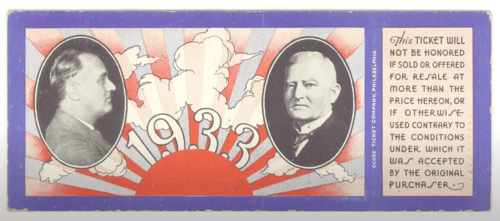 FDR Inauguration 1933