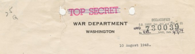 Document header with 