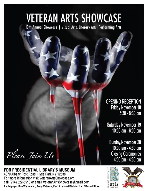 Veteran Showcase Event Poster 