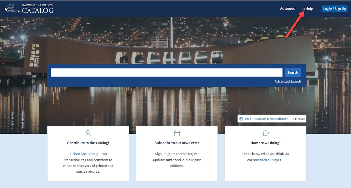 Help from Catalog