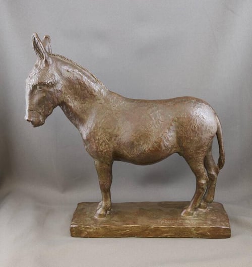 donkey statuette