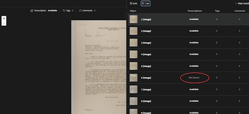 find untranscribed 3